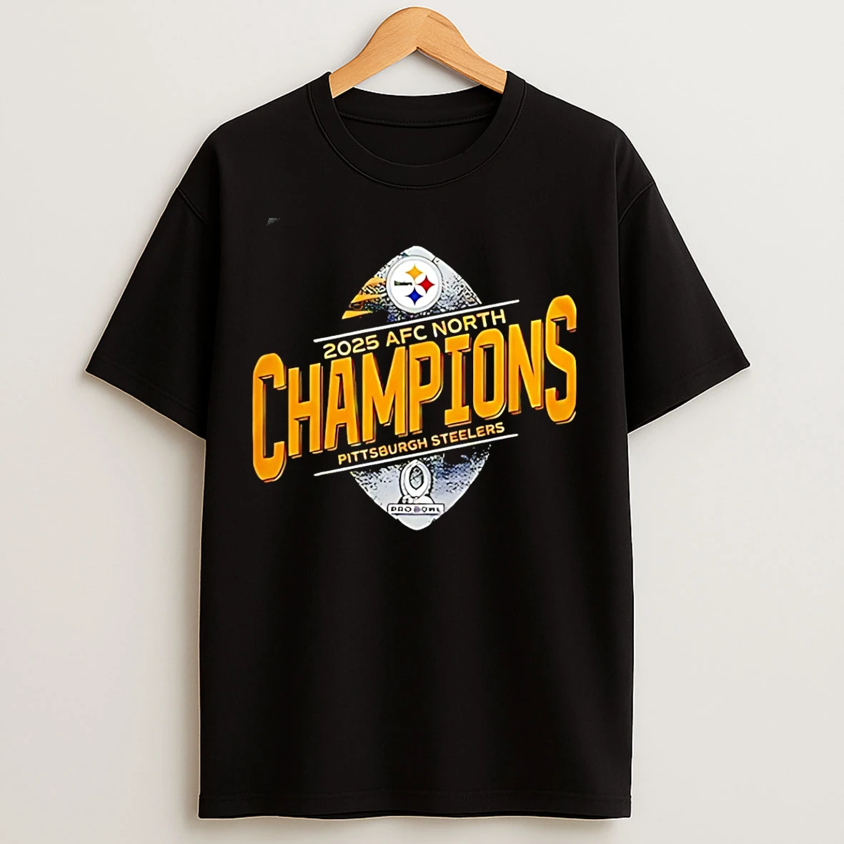 Classic Pittsburgh Steelers Afc North Division Champions 2025 2026 Season T Shirts