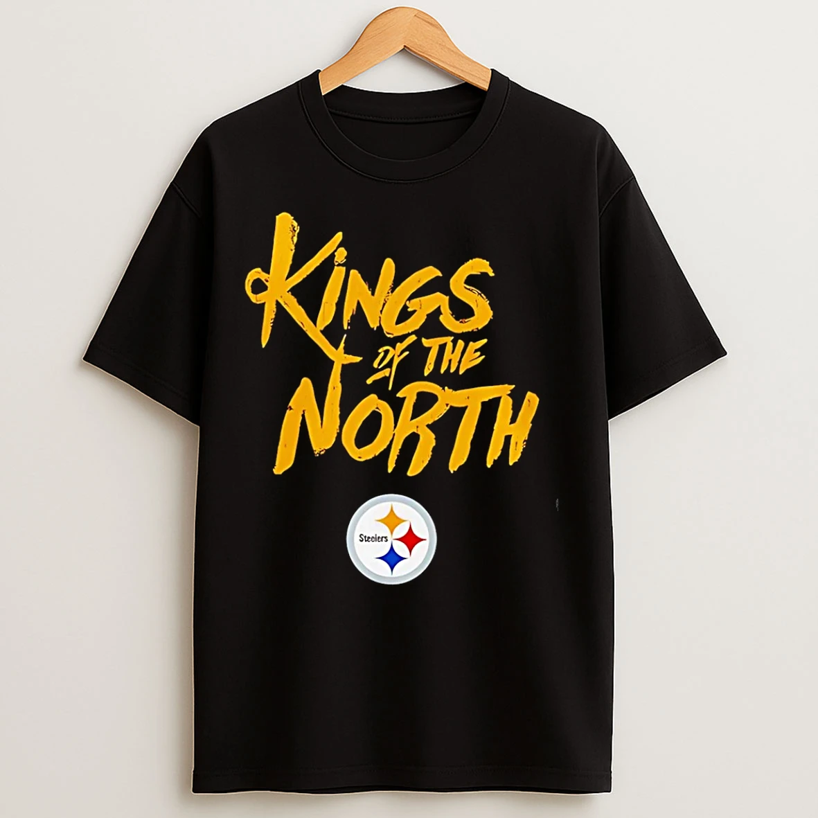 Classic Pittsburgh Steelers King Of The North 2025 Afc North Champions T Shirts