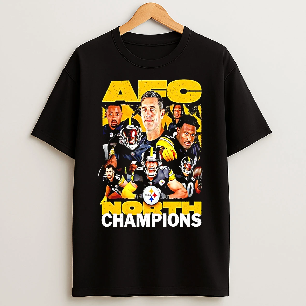 Classic Pittsburgh Steelers Nfl 2025 Afc North Champions T Shirts