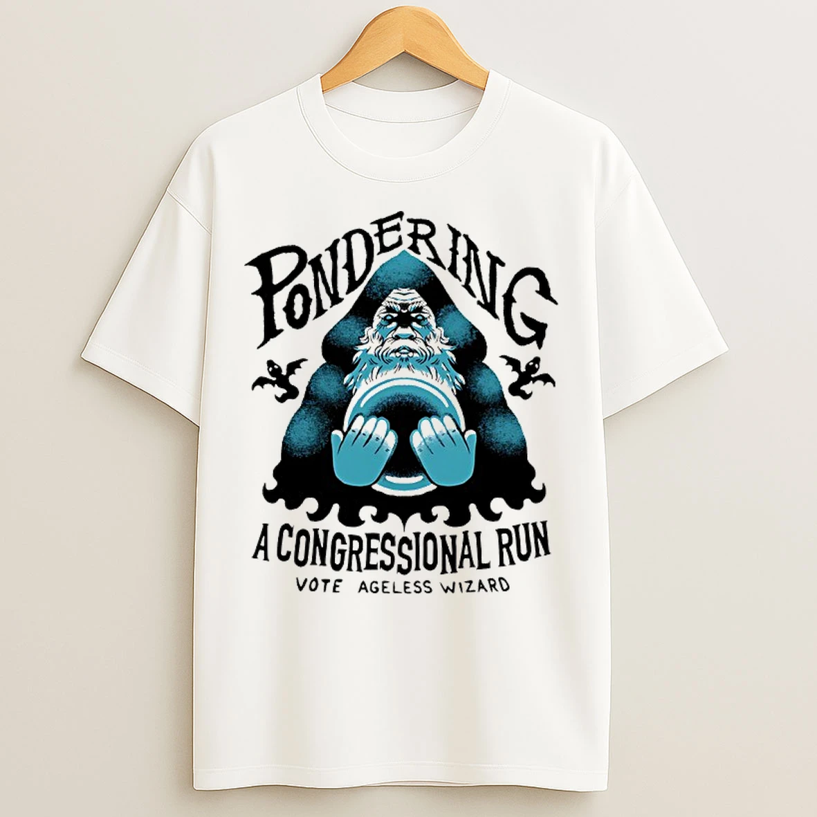 Classic Pondering A Congressional Run Vote Ageless Wizard T Shirts
