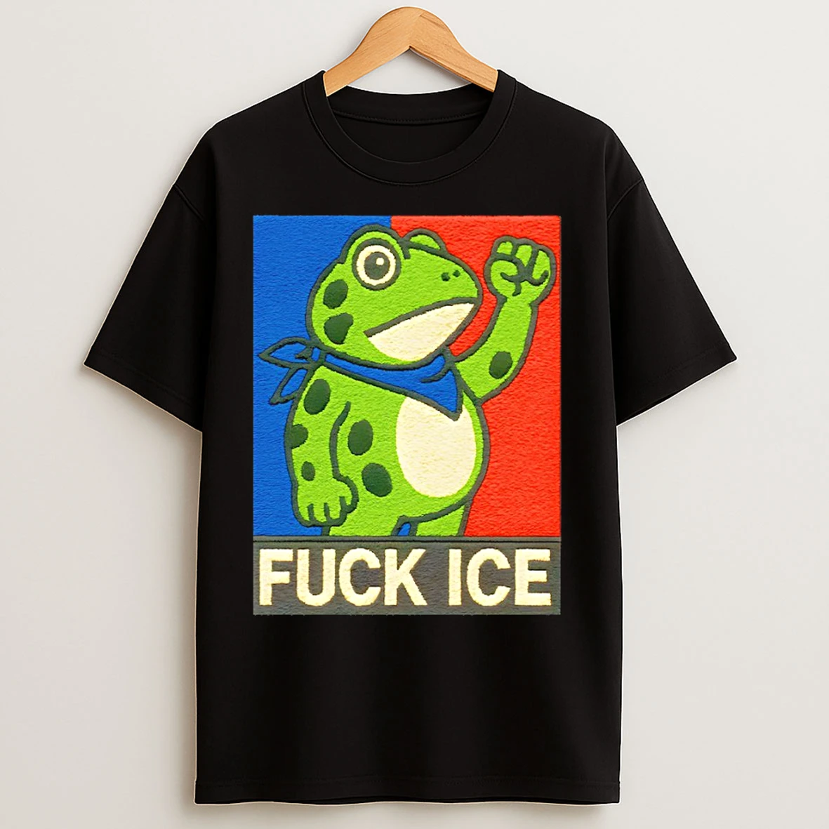 Classic Portland Frog Resist Protest Ice Protest Fuck Ice T Shirts