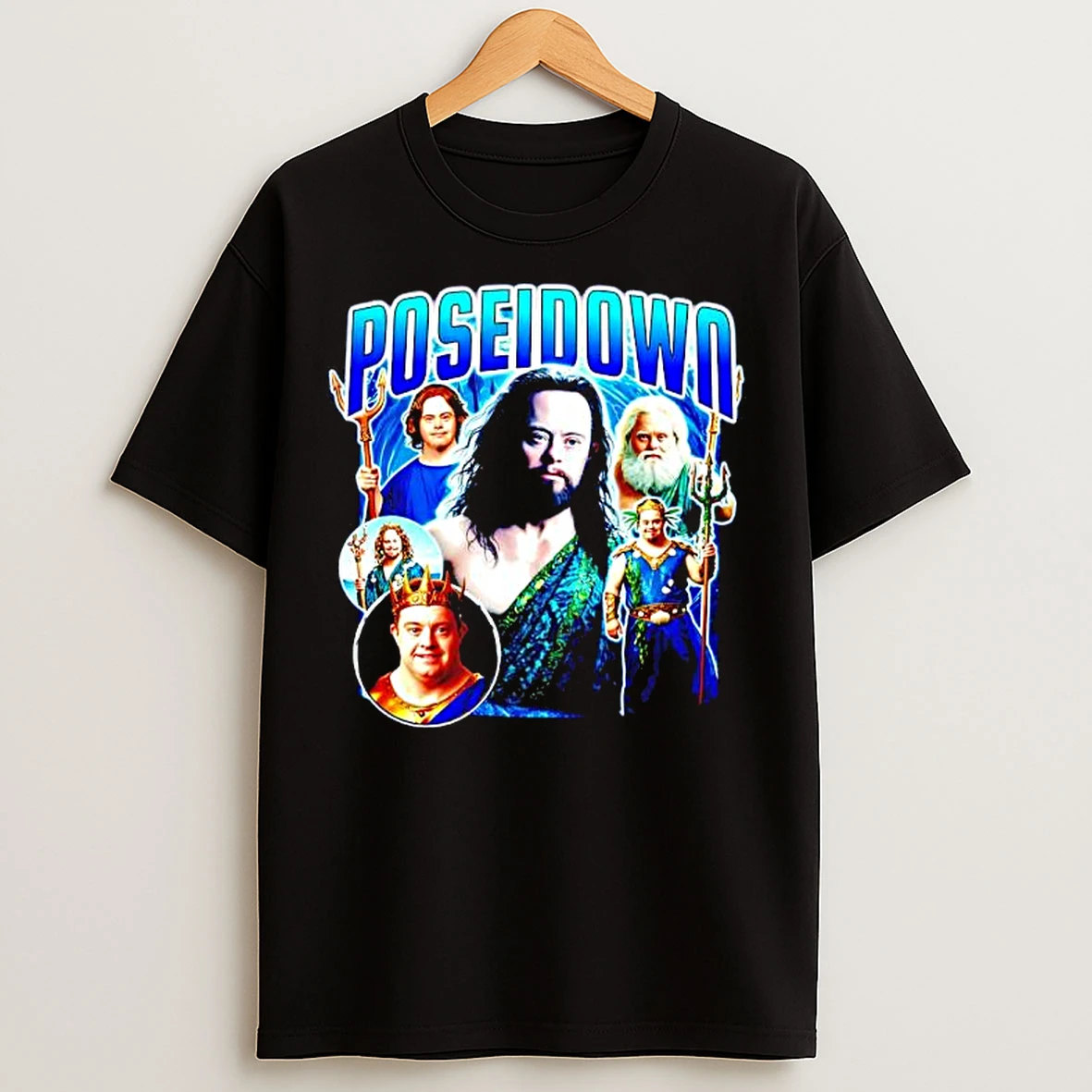 Classic Poseidown Poseidon Greek God X Down Syndrome T Shirts