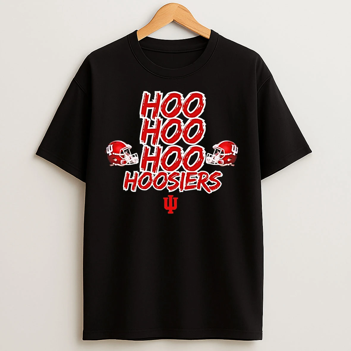 Classic Qtcwaijt Indiana Football Hoo Hoo Hoo Hoosiers T Shirts