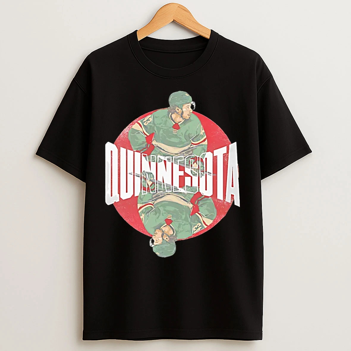 Classic Quinn Hughes Minnesota Quinnesota Reflect Signature T Shirts