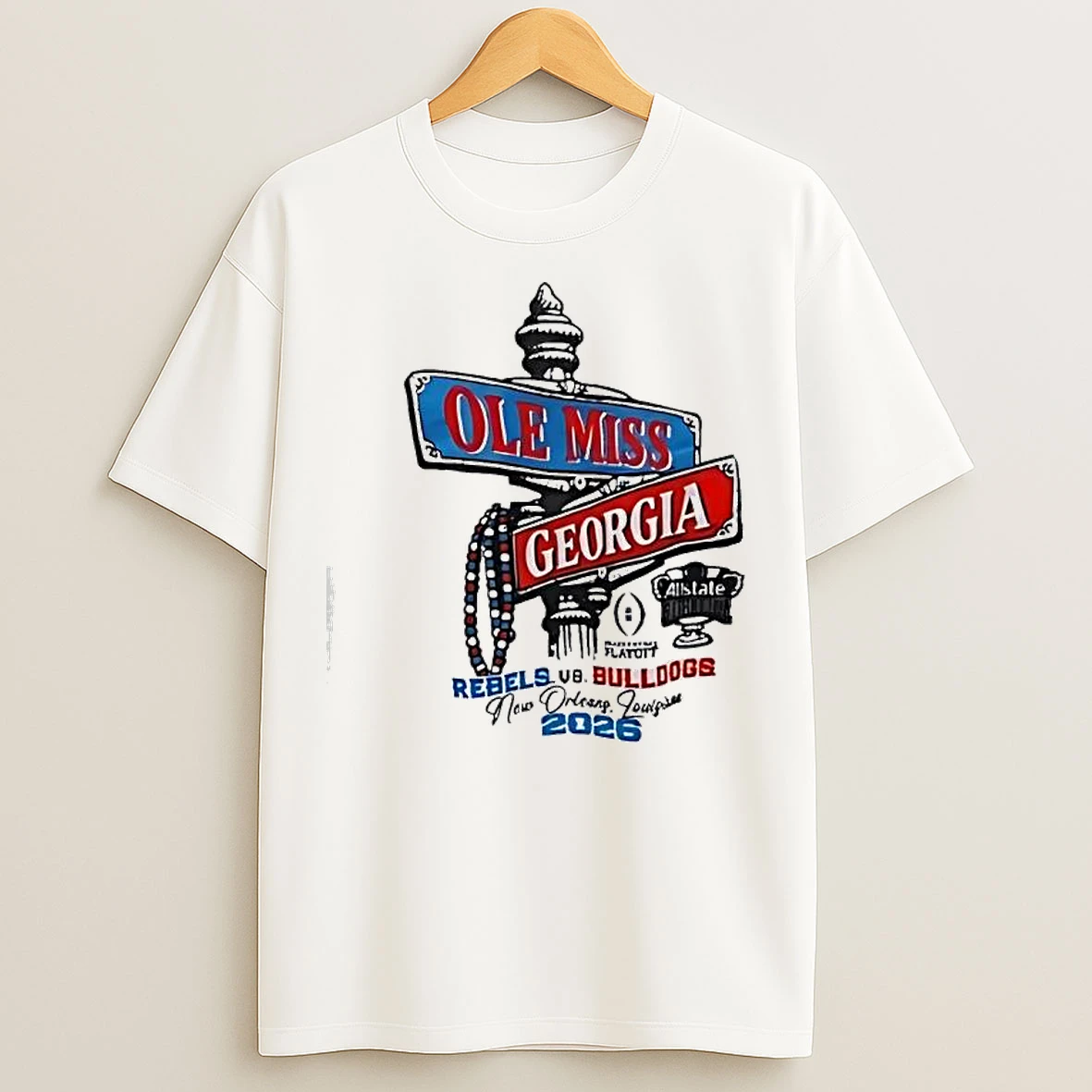 Classic Rebel Rags Ole Miss Vs Georgia Bulldogs College Football T Shirts