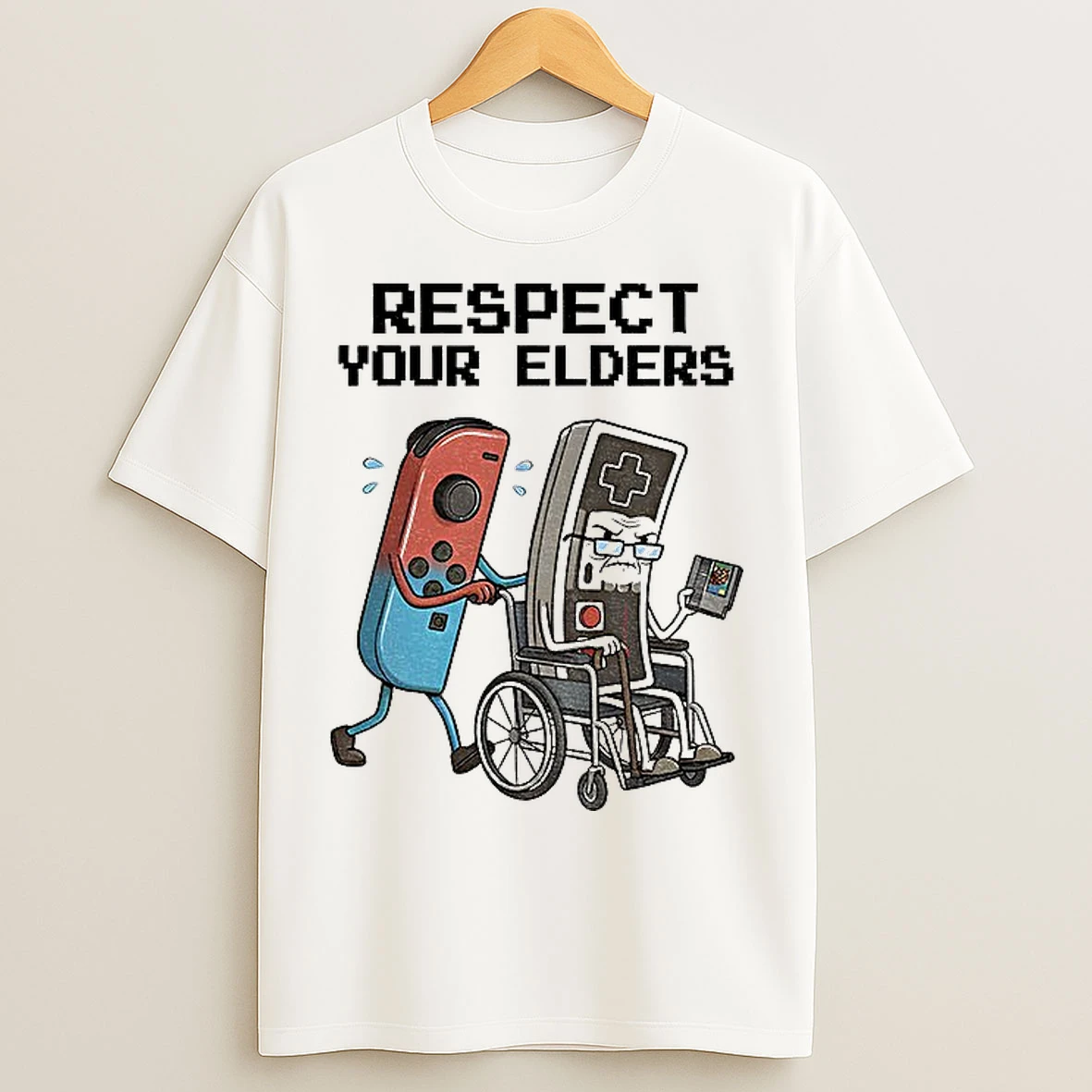Classic Respect Your Elders Joy Nintendo Switch T Shirts
