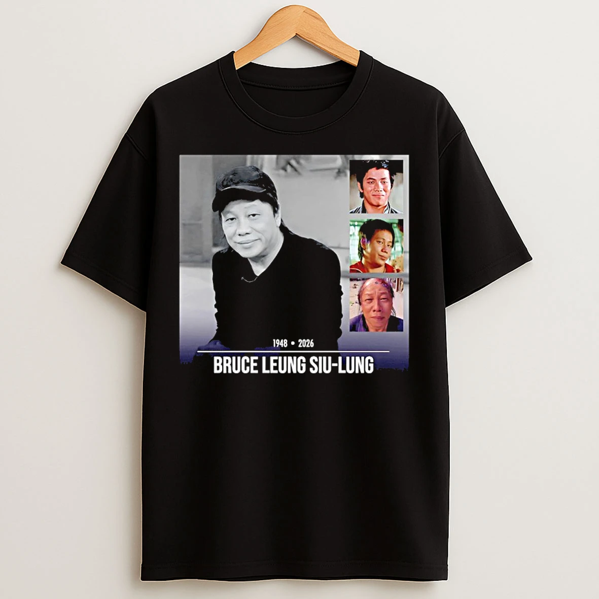Classic Rest In Peace Bruce Leung Siu Lung 1948 2026 T Shirts