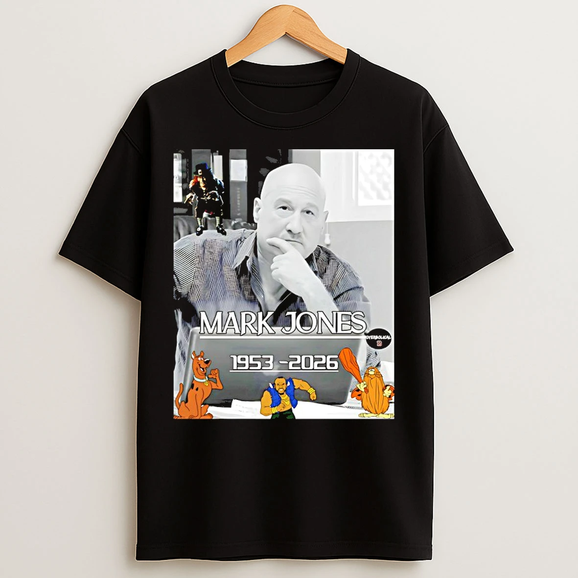 Classic Rest In Peace Mark Jones 1953 2026 T Shirts
