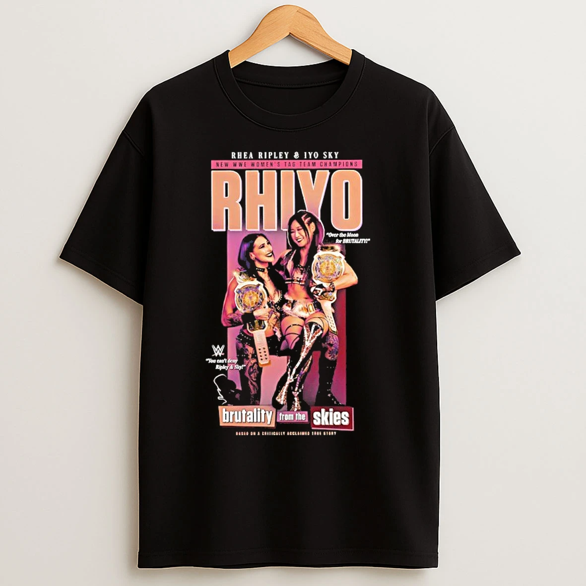 Classic Rhea Ripley And Iyo Sky Rhiyo Tag Team Champions T Shirts