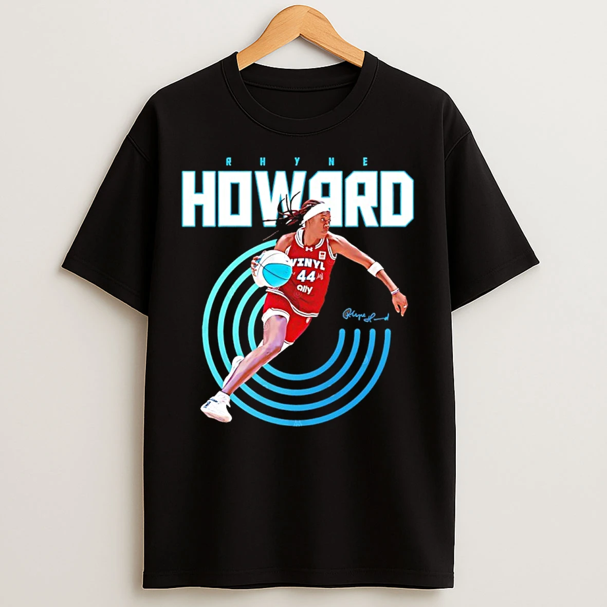 Classic Rhyne Howard Vinyl Bc Unrivaled Basketball Signature T Shirts