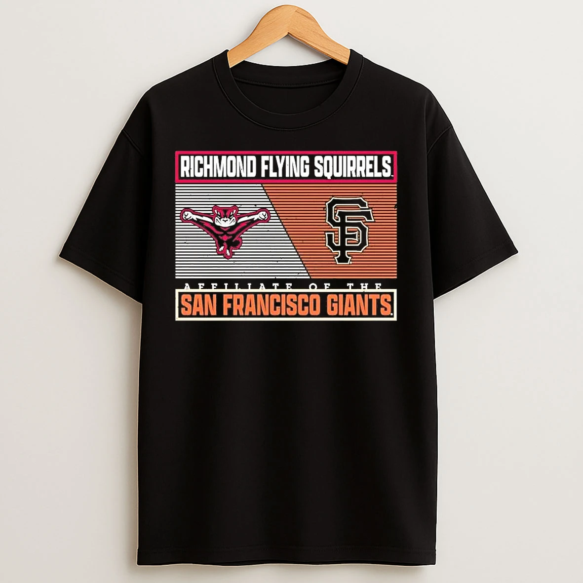 Classic Richmond Flying Squirrels Affiliate Of The San Francisco Giants T Shirts