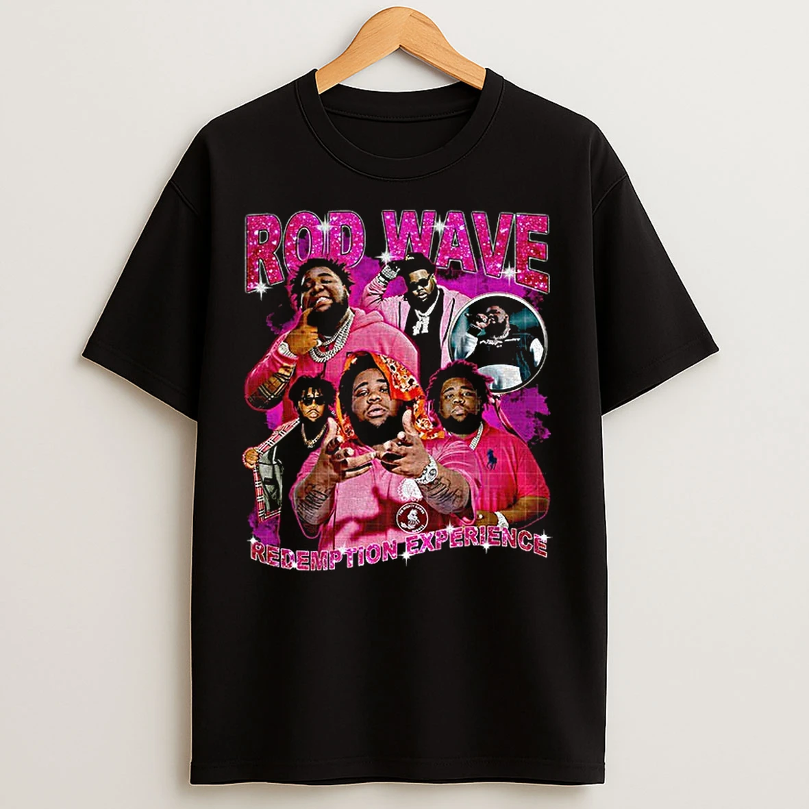 Classic Rod Wave Concert 2025 Redemption Experience Tour Graphic T Shirts