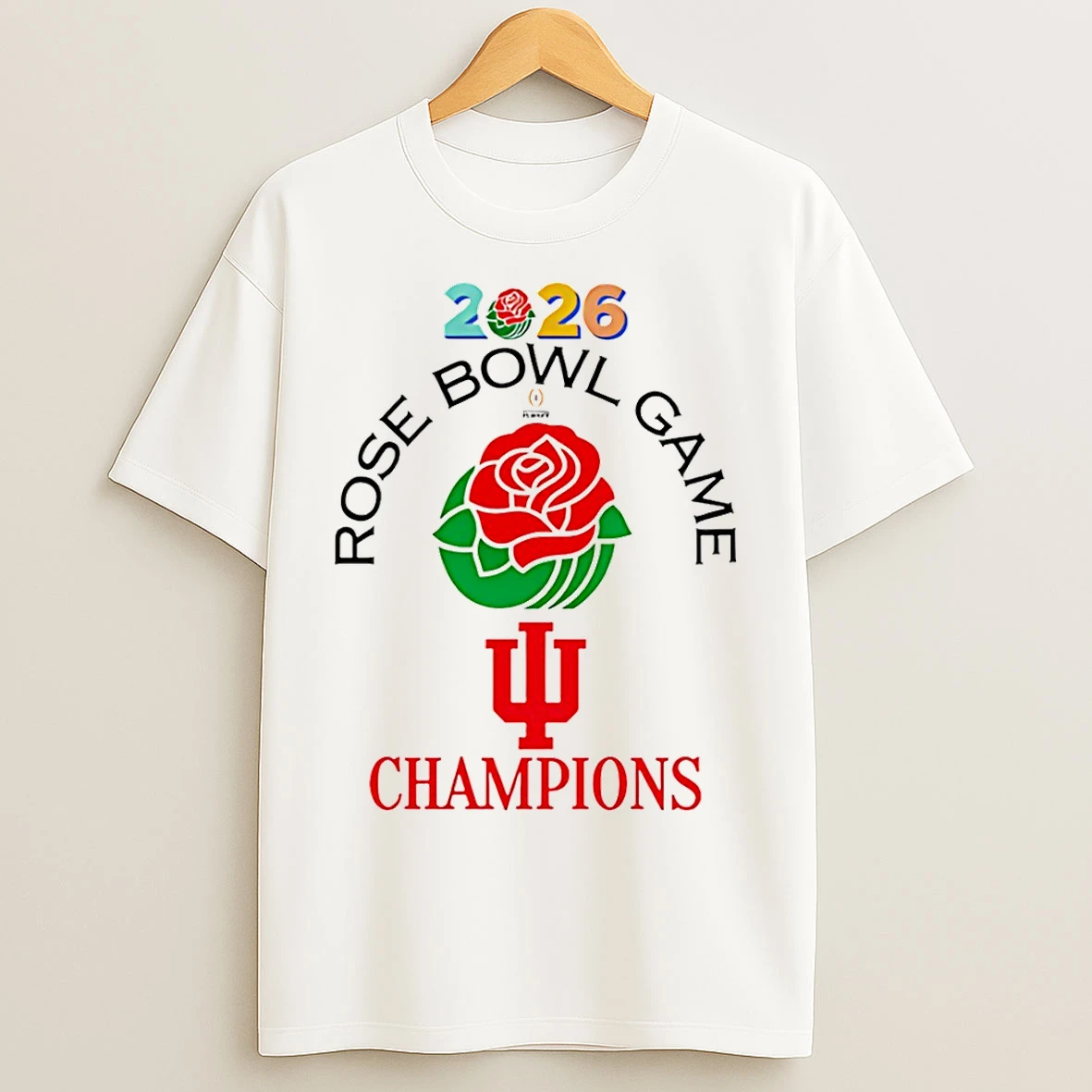 Classic Rose Bowl Game Champions 2026 Indiana Football T Shirts