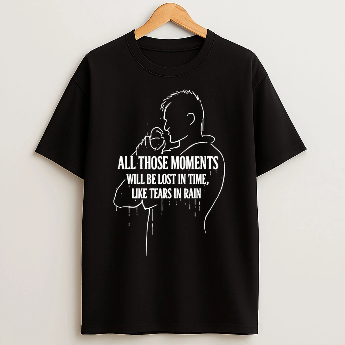 Classic Roy Batty All Those Moments Will Be Lost In Time T Shirts