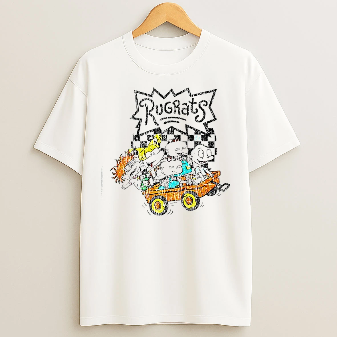 Classic Rugrats Wagon Nickelodeon Rugrats Characters T Shirts