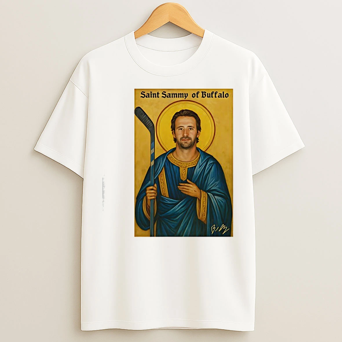 Classic Saint Sammy Buffalo Sabres Hockey T Shirts