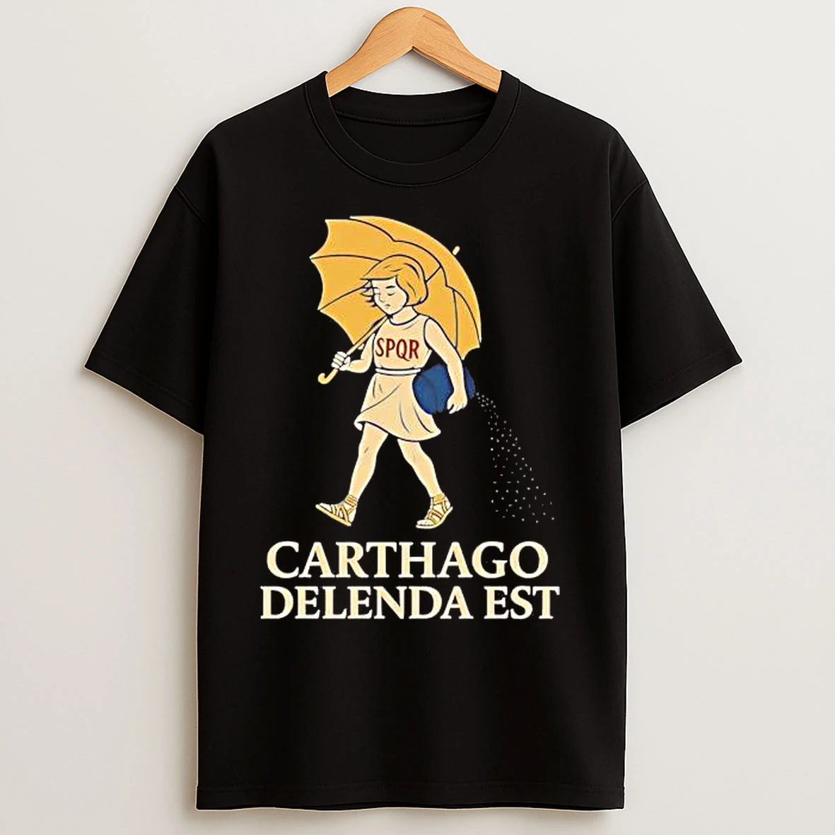 Classic Salt Girl Carthago Delenda Est T Shirts