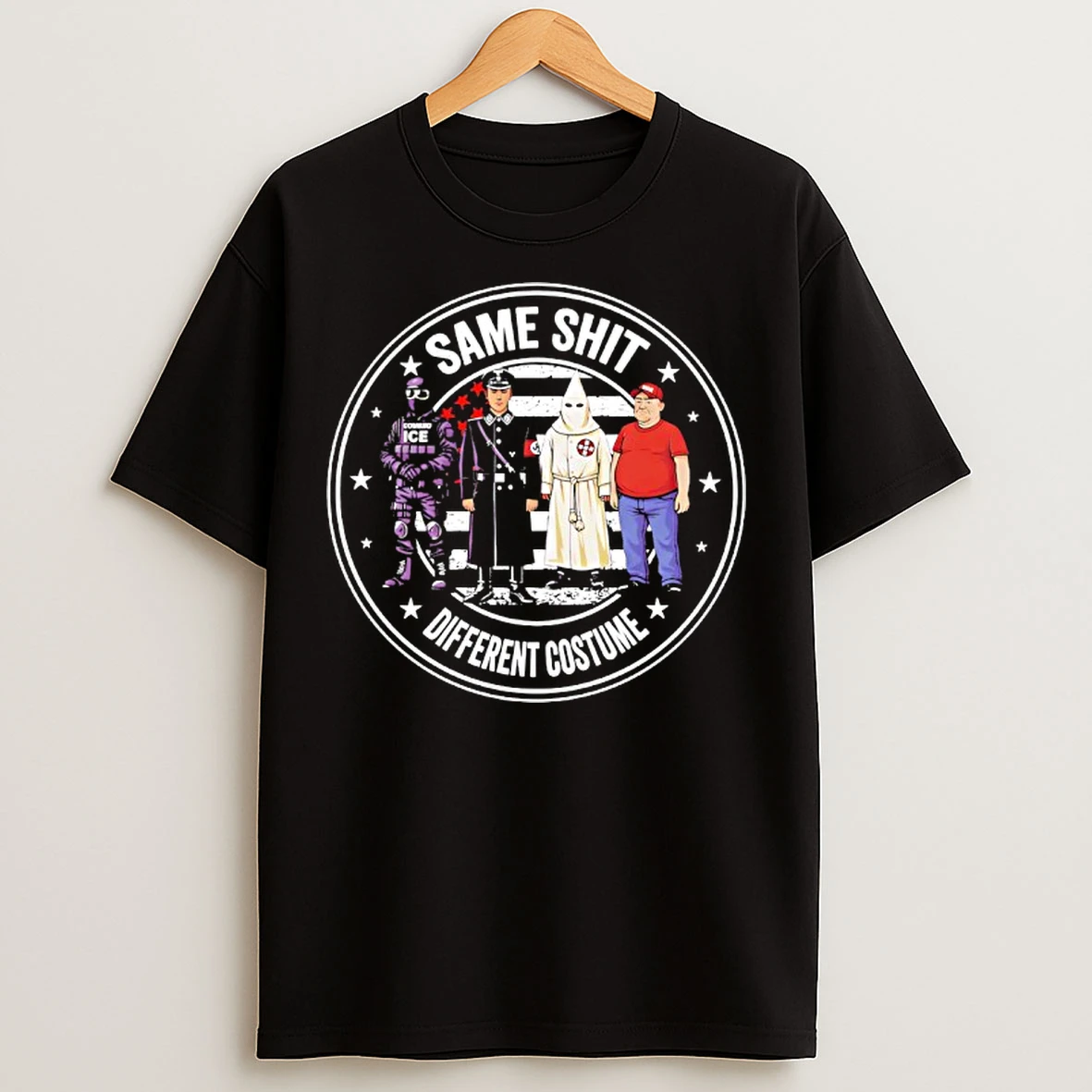 Classic Same Shit Different Hat Costume Anti Trump T Shirts