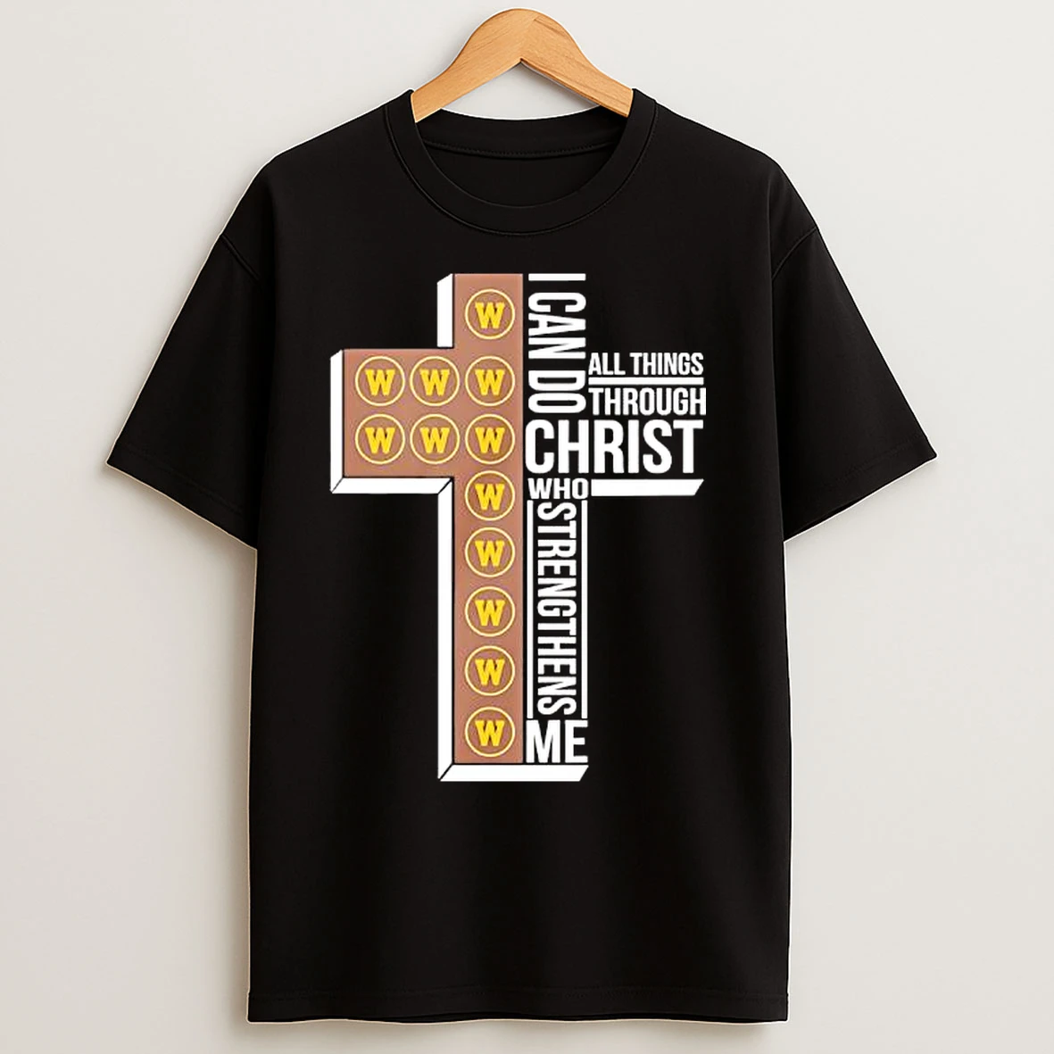 Classic San Diego Padres I Can Do All Things Through Christ Who Strengthens Me T Shirts