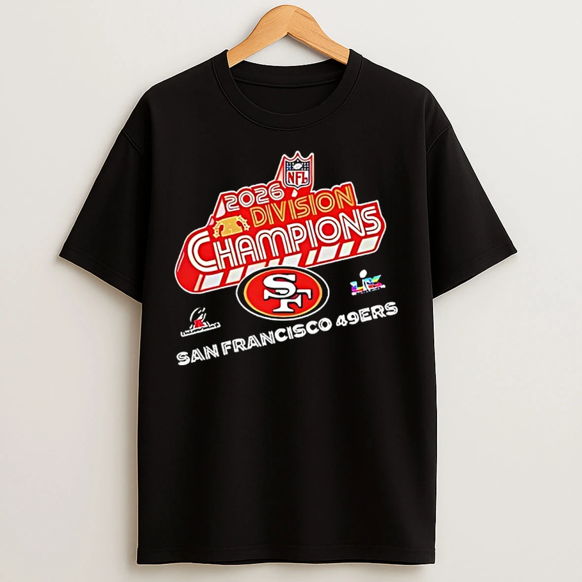 Classic San Francisco 49ers 2026 Afc Division Champions T Shirts