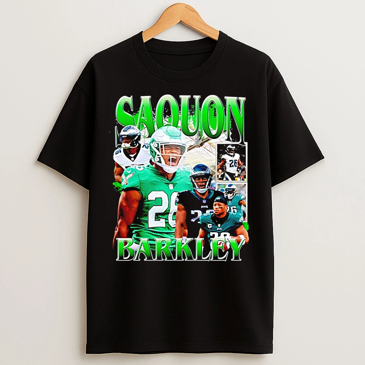 Classic Saquon Barkley Philadelphia Eagles Vintage 90s 2026 T Shirts