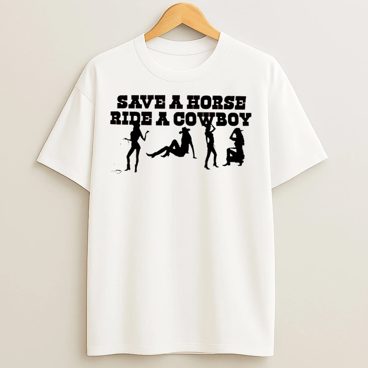Classic Save A Horse Ride A Cowboy Vintage T Shirts