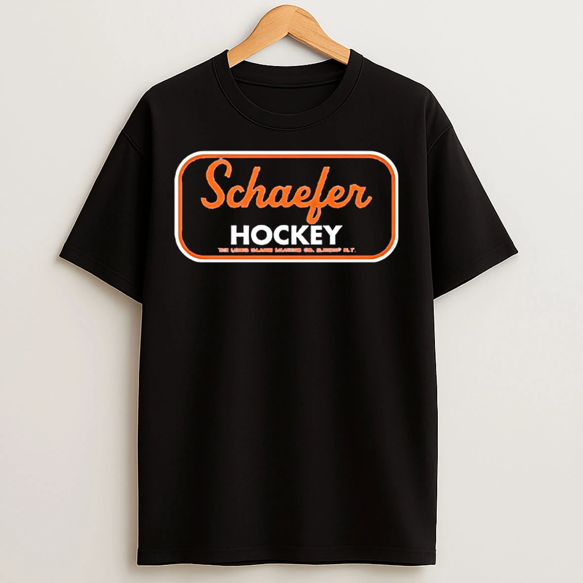 Classic Schaefer Hockey The Long Island Skating Co Elmont Ny T Shirts
