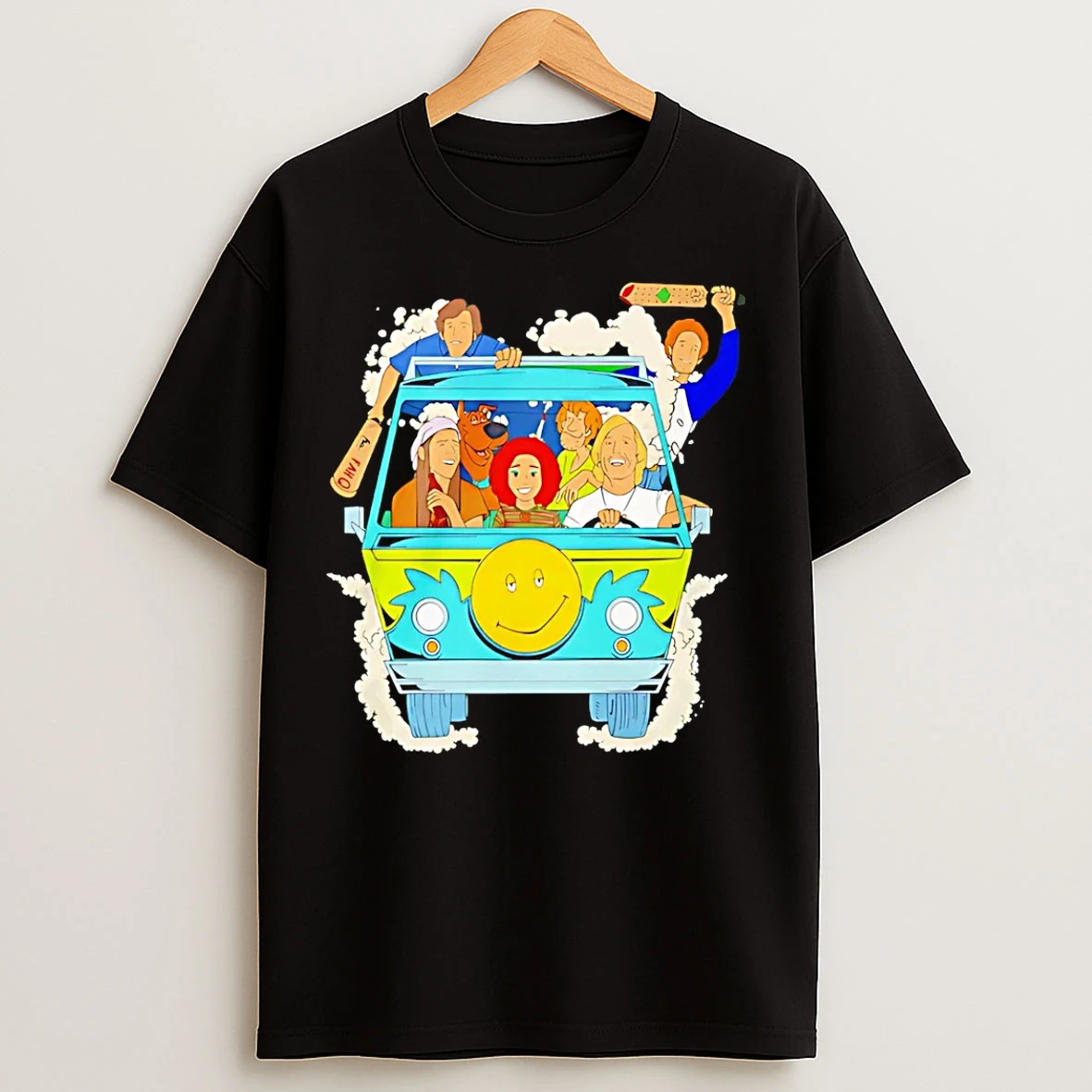 Classic Scooby Doo Where Are You Characters Dazed T Shirts
