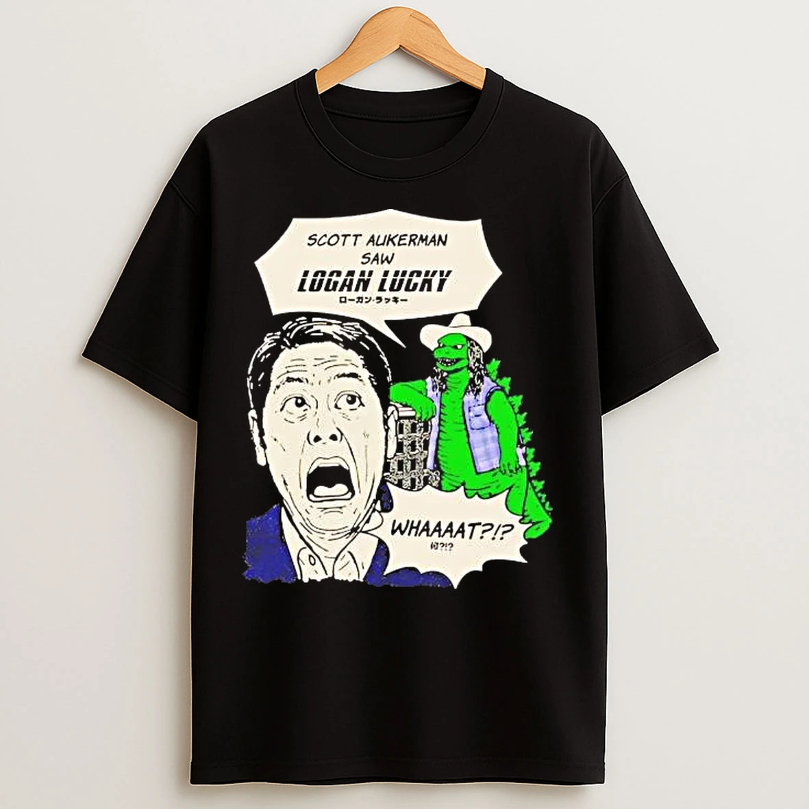 Classic Scott Aukerman Saw Logan Lucky What T Shirts