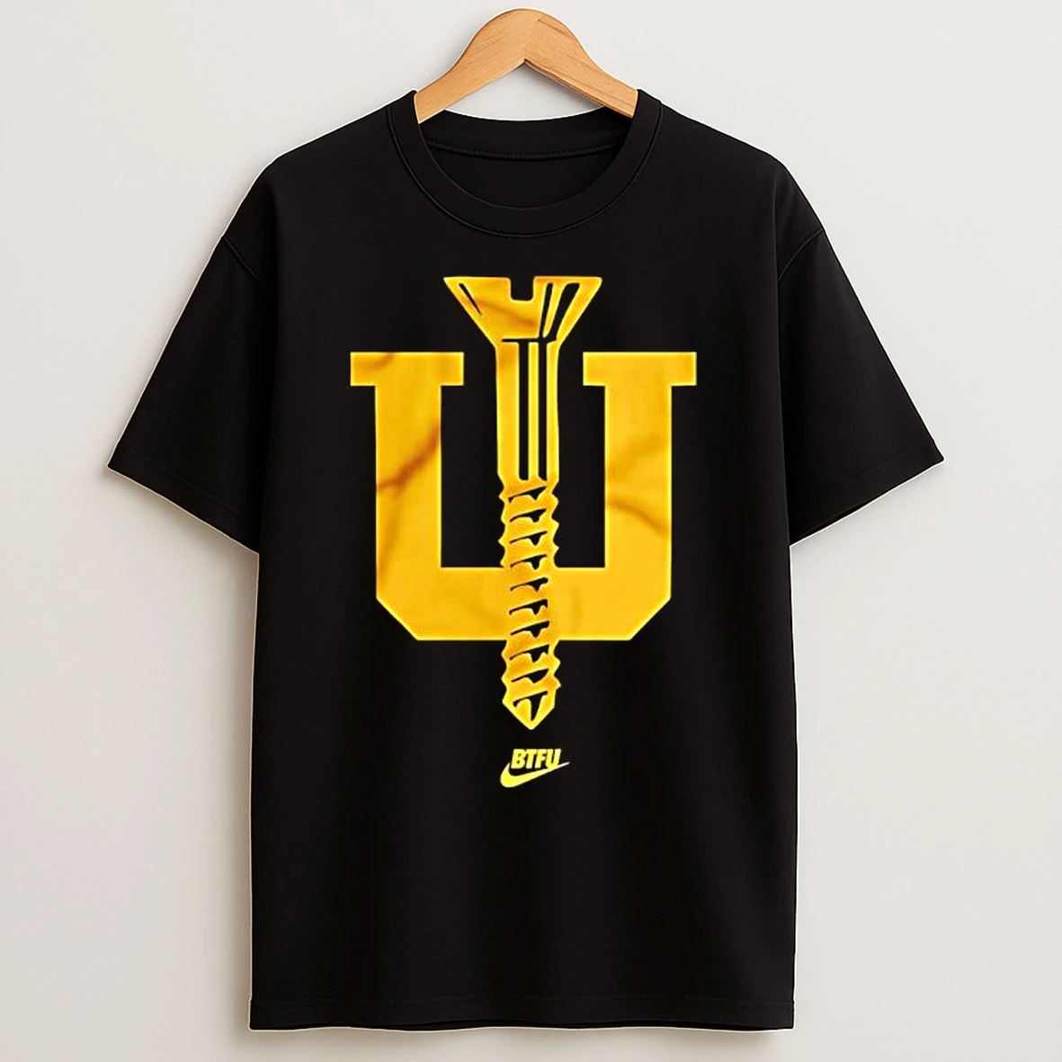 Classic Screw Iu Purdue University Btfu Logo T Shirts