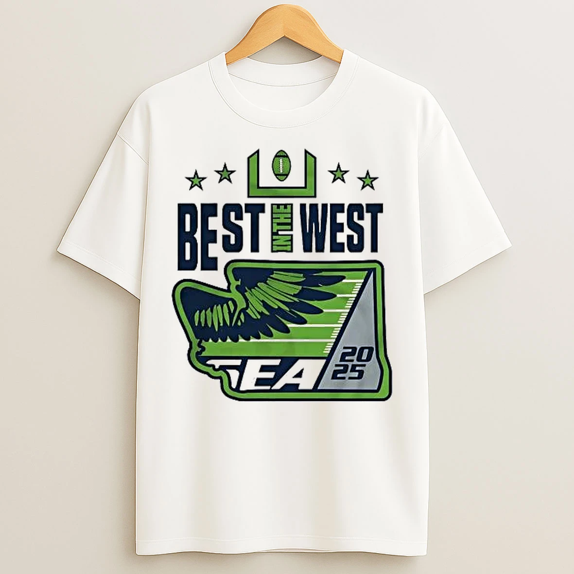 Classic Seattle Seahawks 2025 Best In The West T Shirts