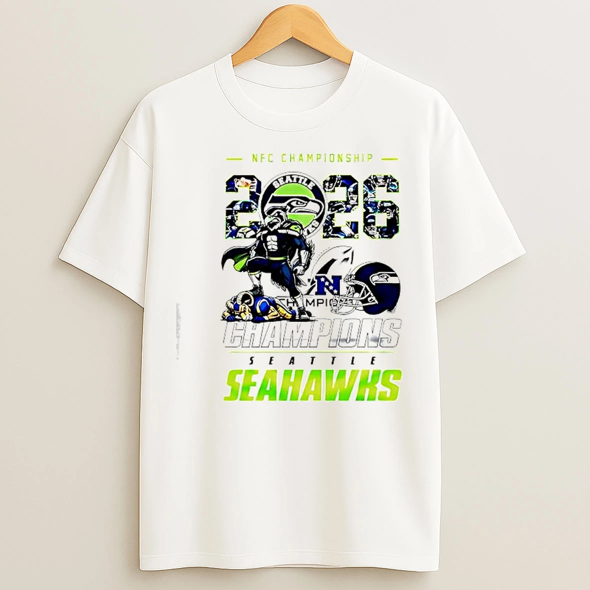 Classic Seattle Seahawks Nfc Championship 2026 Champions T Shirts