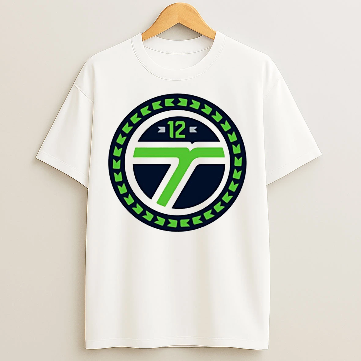 Classic Seattle Seahawks Washington State Department Of Transportation Logo T Shirts