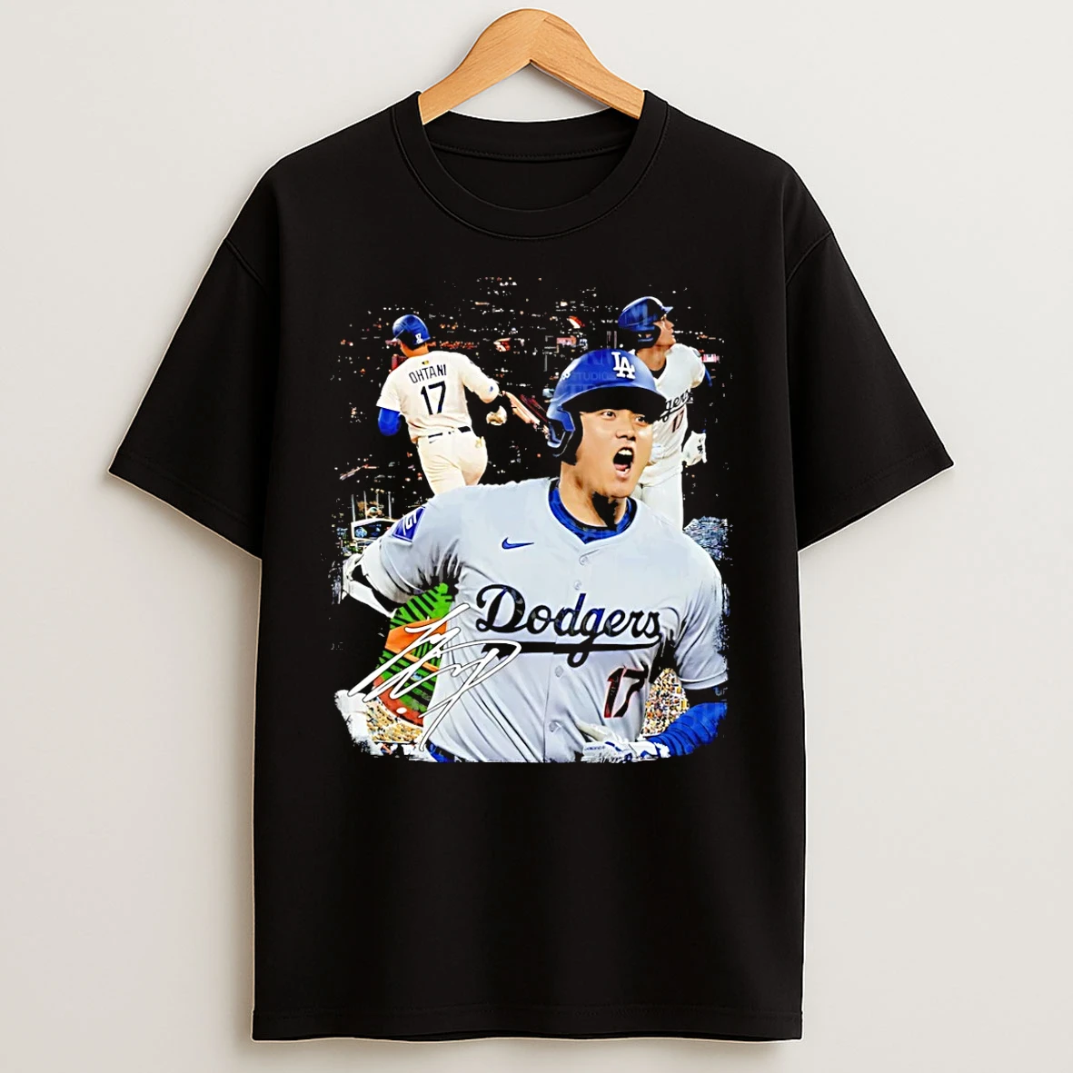 Classic Shohei Ohtani Los Angeles Dodgers Signature Vintage 2026 T Shirts