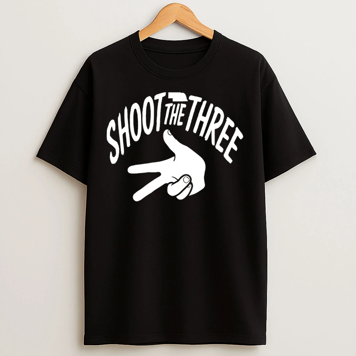 Classic Shoot The 3 Red Nebraska Basketball T Shirts