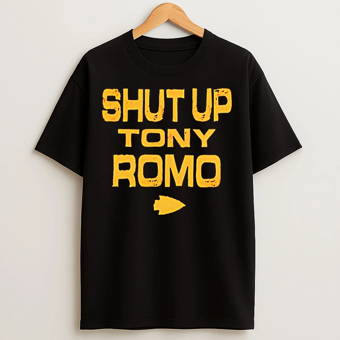 Classic Shut Up Tony Romo Chiefs Football T Shirts