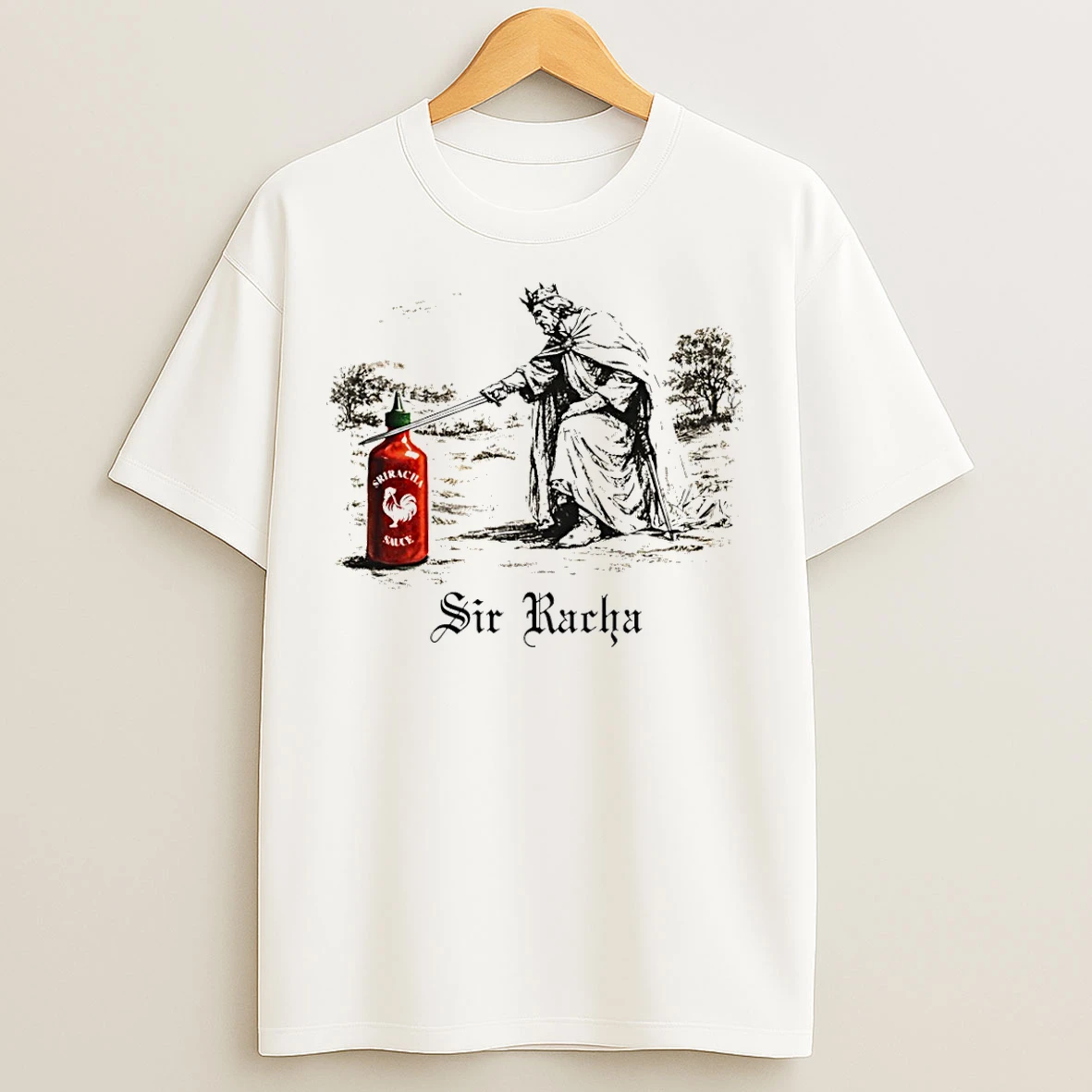 Classic Sir Racha Sriracha Hot Chilli Sauce Sir Racha T Shirts