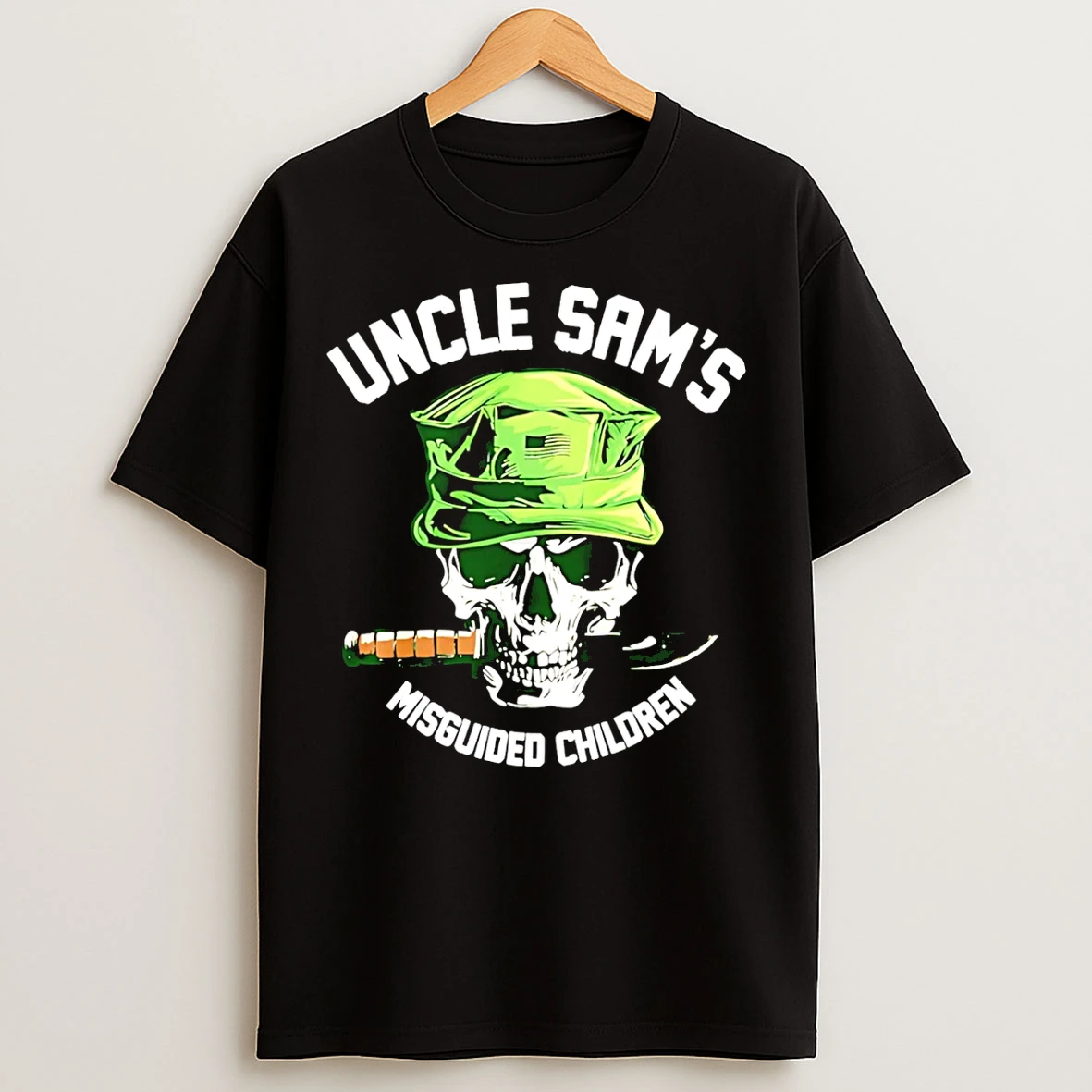 Classic Skull Uncle Sams Misguided Children T Shirts