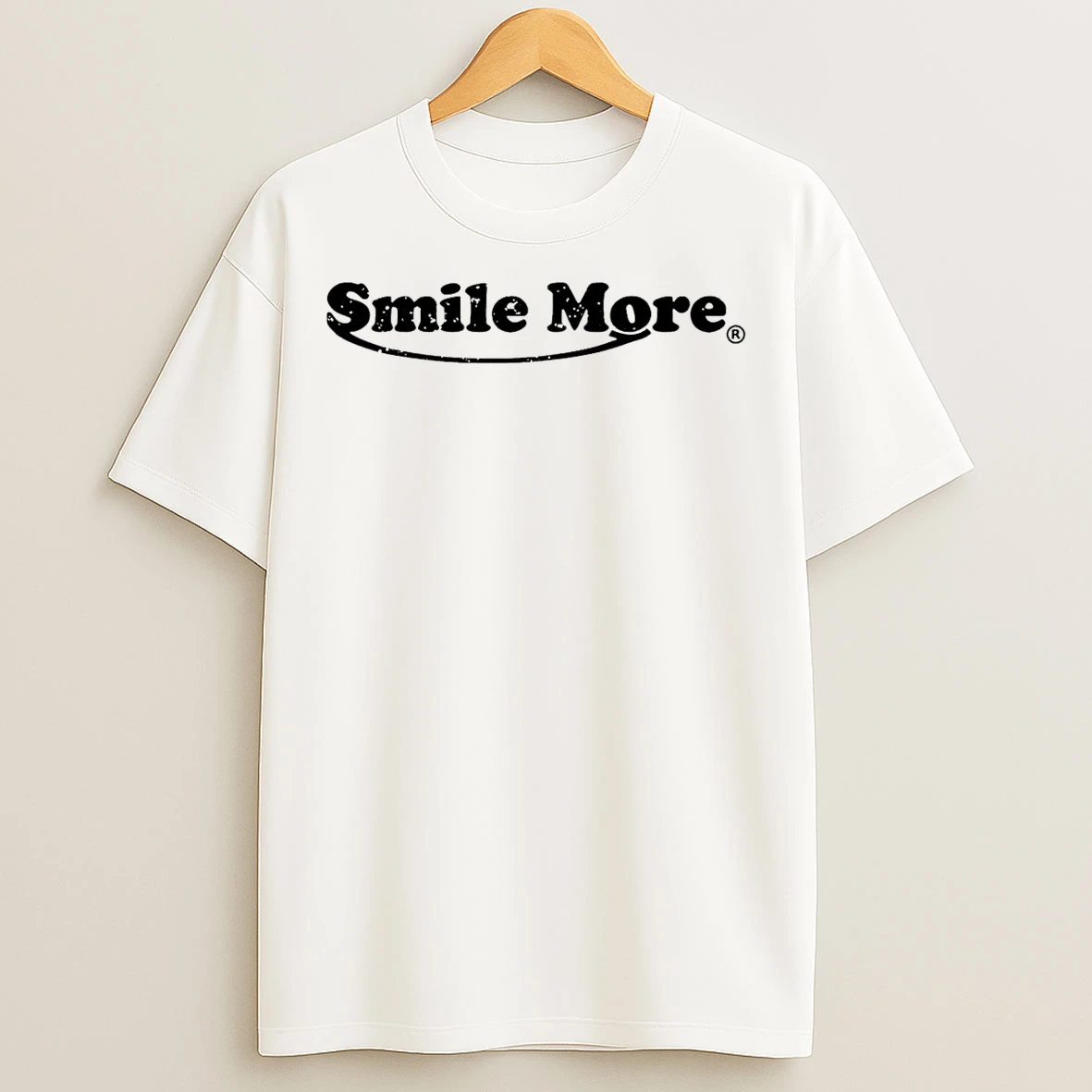 Classic Smile More Logo T Shirts