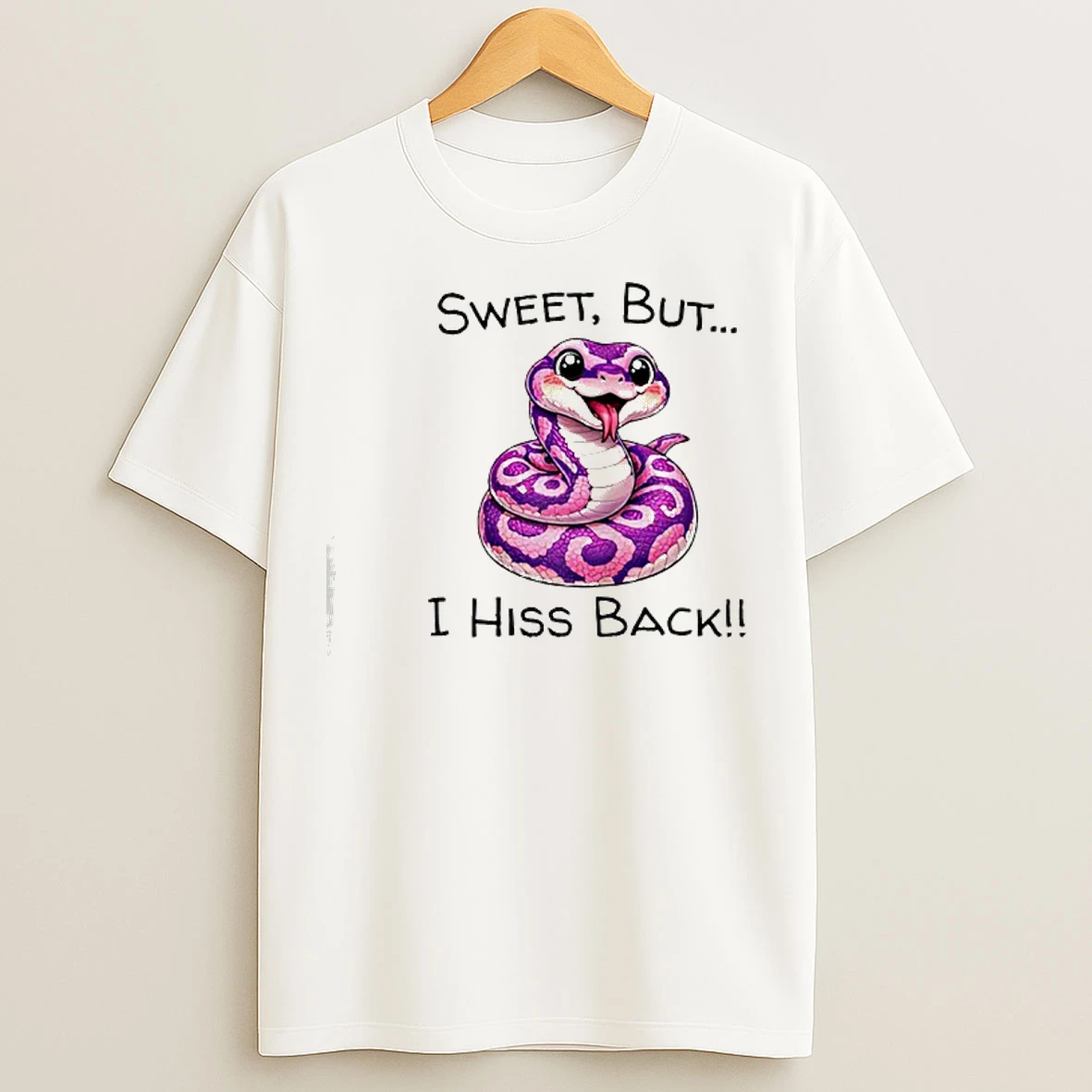 Classic Snakes Sweet But I Hiss Graphic T Shirts