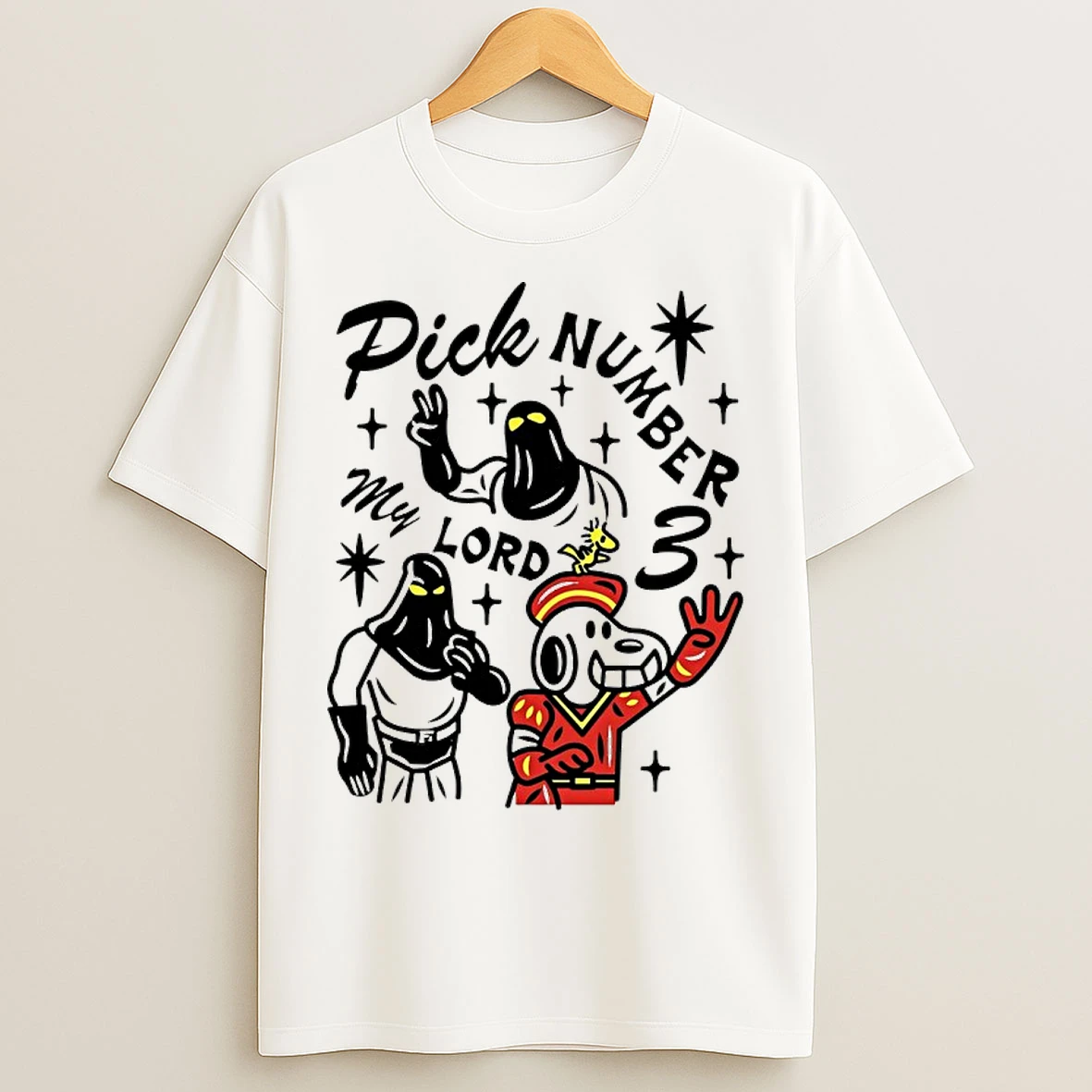 Classic Snoopy Pick Number 3 My Lord T Shirts