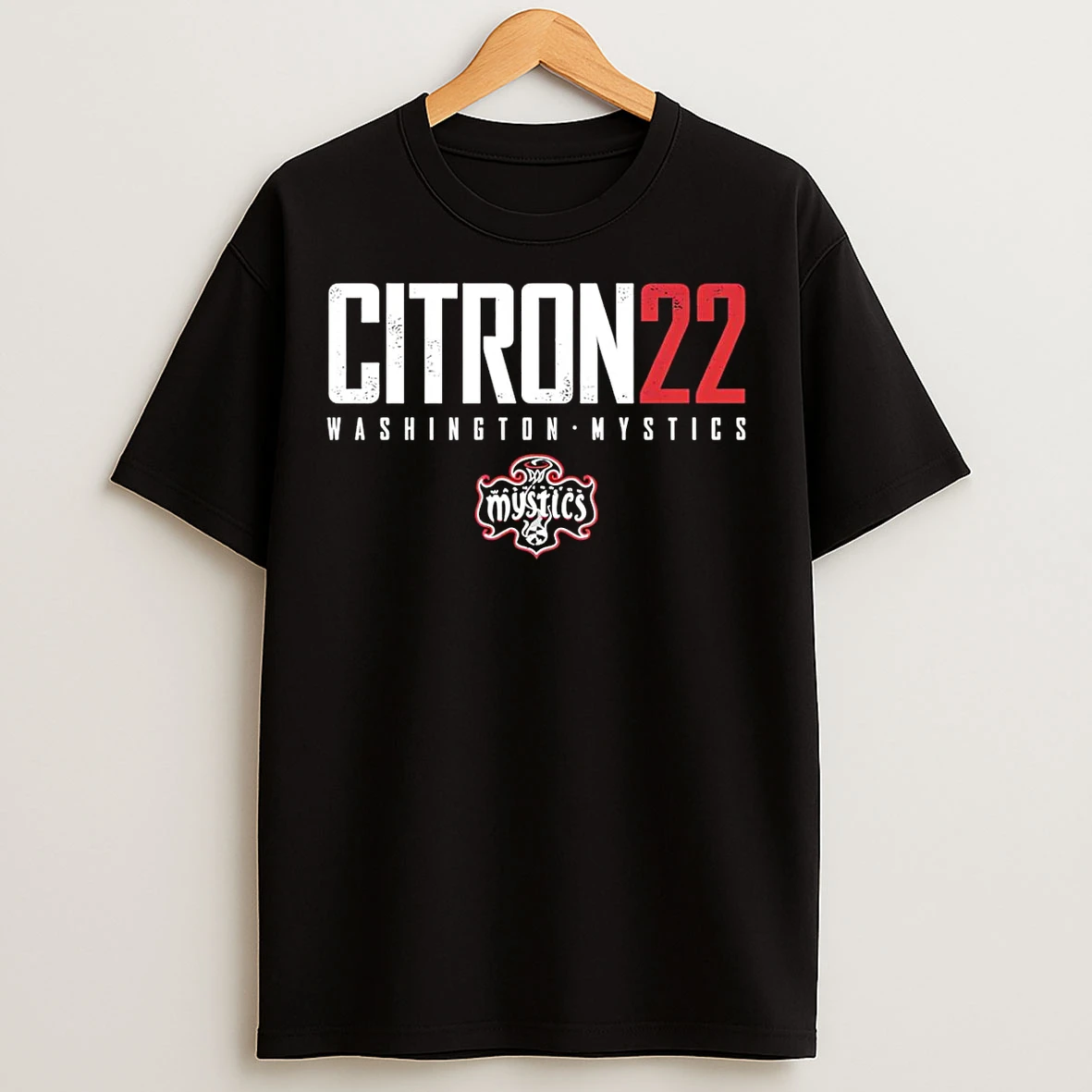 Classic Sonia Citron 22 Washington Mystics Elite Number And Name T Shirts