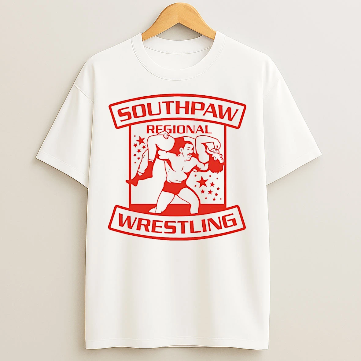 Classic Southpaw Regional Wrestling T Shirts