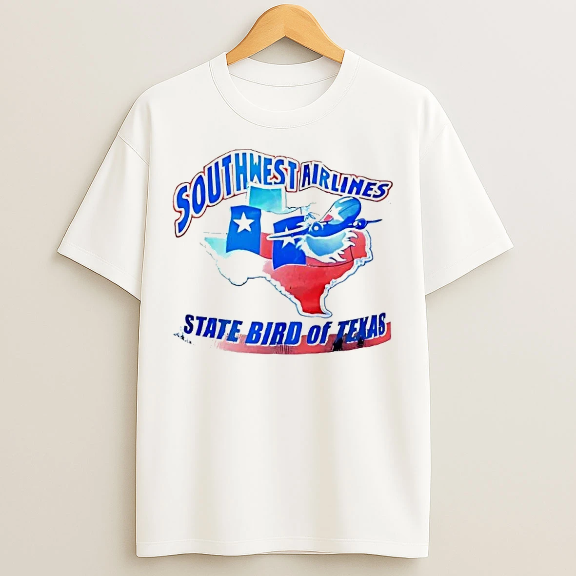 Classic Southwest Airlines State Bird Of Texas T Shirts
