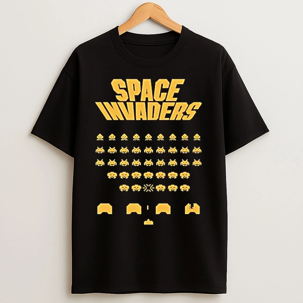 Classic Space Invaders Video Game 2026 T Shirts