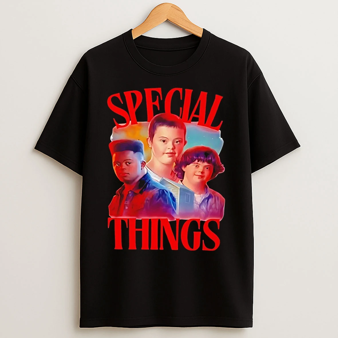 Classic Special Things Stranger Things Down Graphic T Shirts