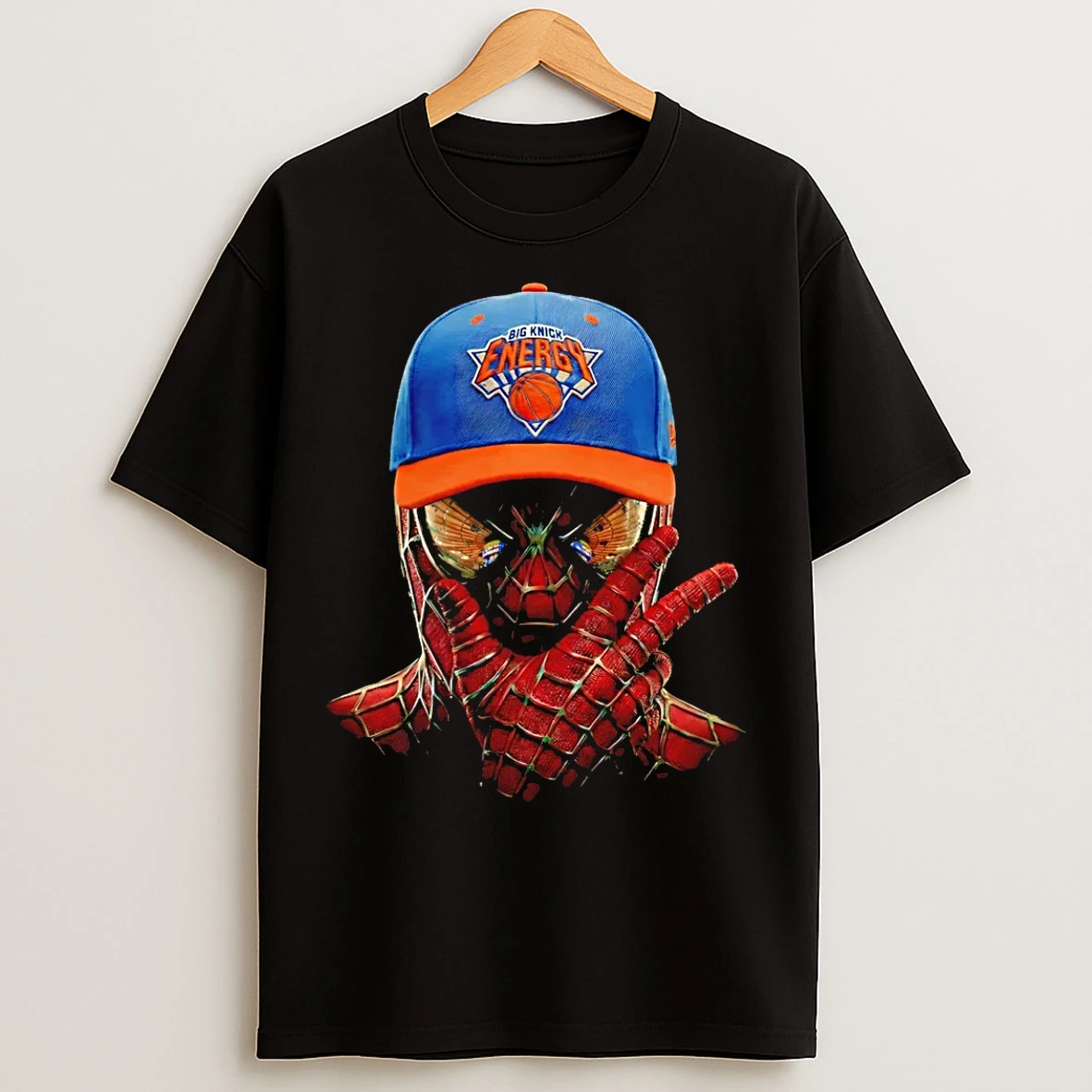 Classic Spidey Celly New York Knicks T Shirts