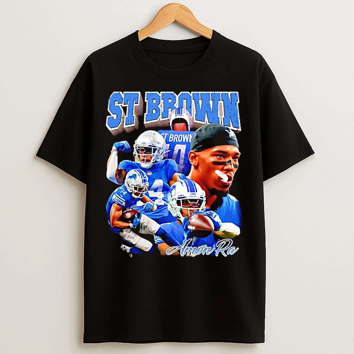Classic St Brown Amon Ra Detroit Lions Vintage 90s 2026 T Shirts