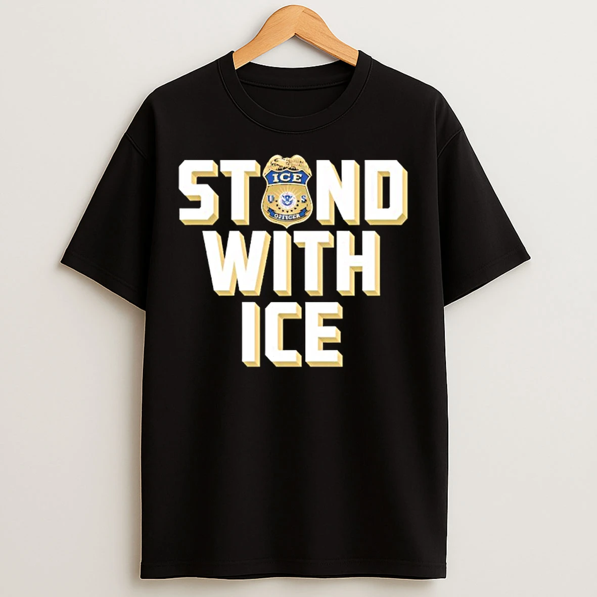 Classic Stand With Ice Officer T Shirts