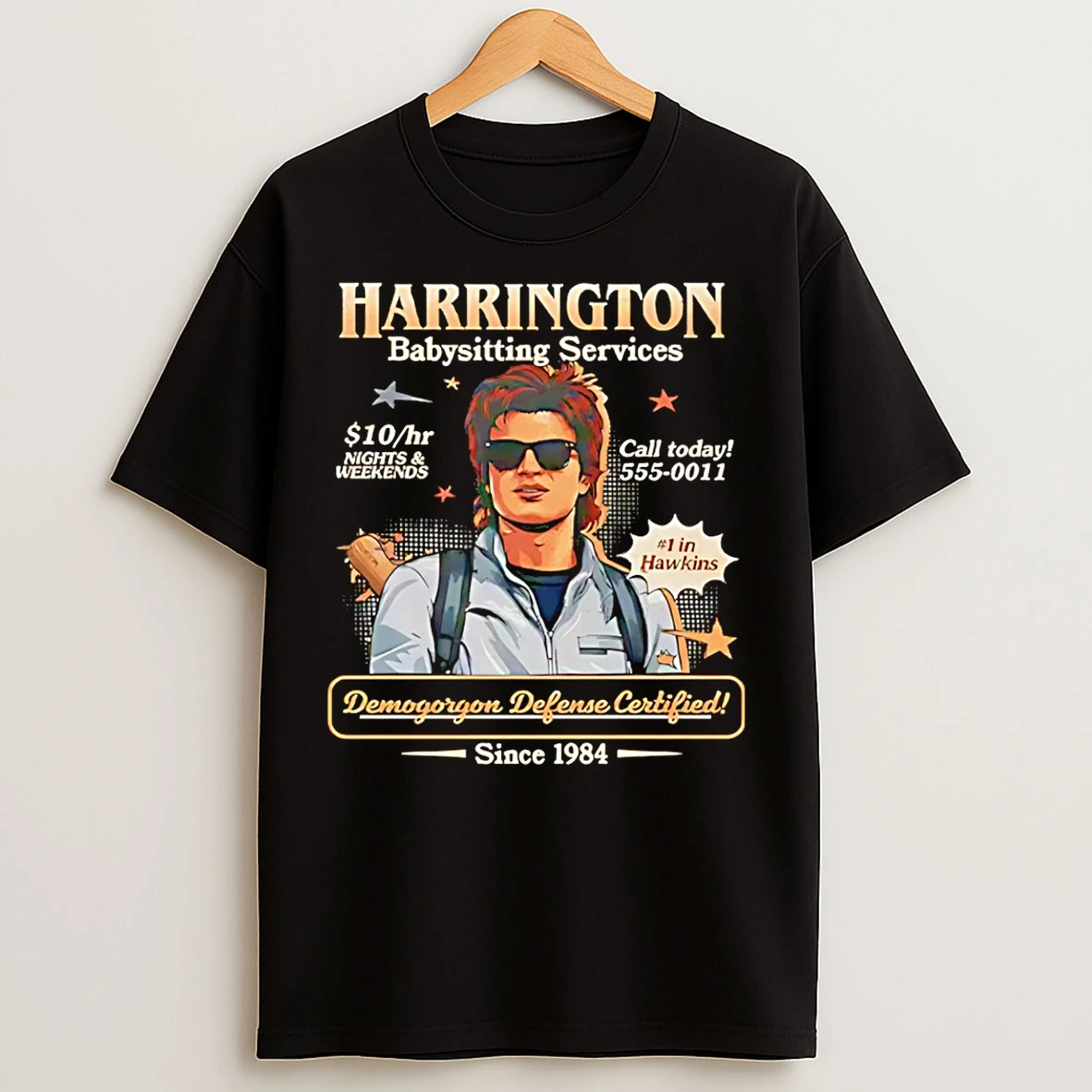 Classic Steve Harrington Mom Of The Year Babysitter Harrington T Shirts